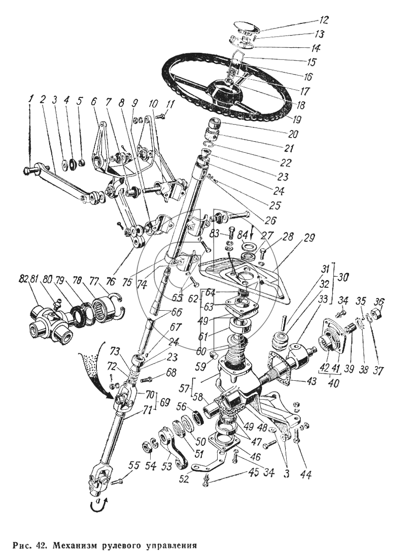 Купить Рулевой Механизм Газ 66